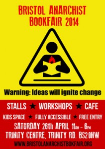 picture of Anarchist Bookfair needs you, Workshops and stalls deadline approaching, other ways to help