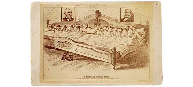 19th Century Anti-Mormon Cartoon.