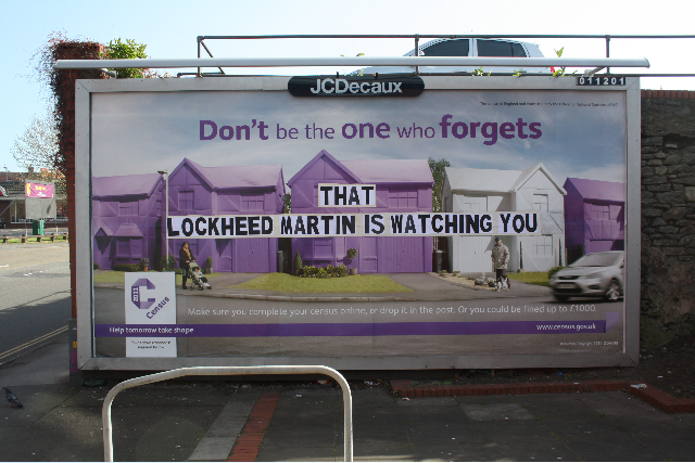 Don't be the one who forgets THAT LOCKHEED MARTIN IS WATCHING YOU