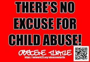 There's no excuse for child abuse