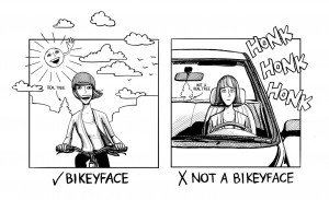 bikeyface