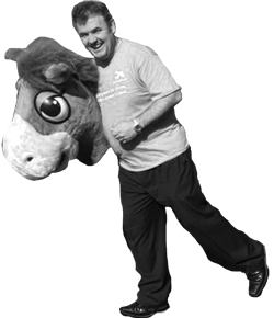 Does HorseWorld boss Mark Owen have the financial prowess of the back end of a panto horse? <i>Oh yes he does!</i>