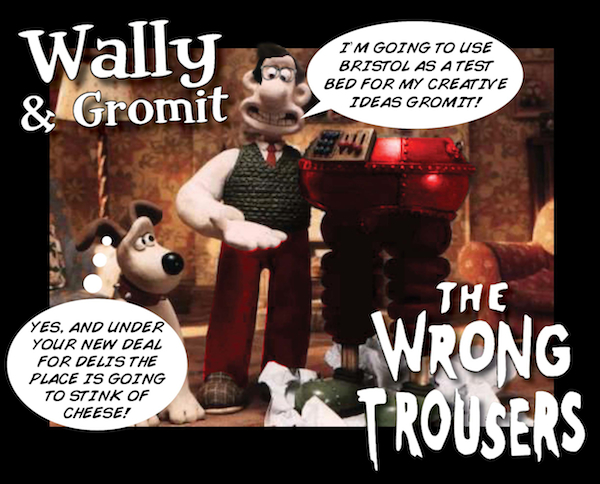 Oh no, Gromit - we've all gone crackers!