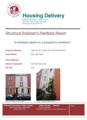 Completed Structural Report