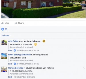 Landlords celebrate rent rise on Facebook ...