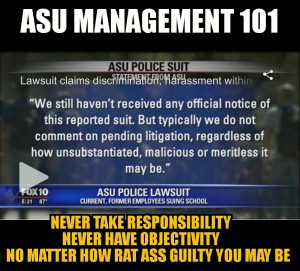 Arizona State University Police Lawsuit