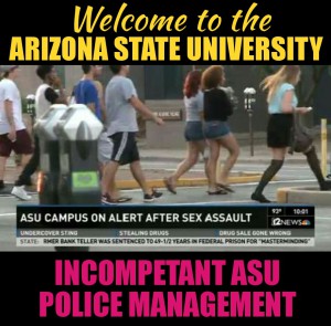 Arizona State University Police Department management