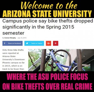Arizona State University Police Department management 00000000000000000